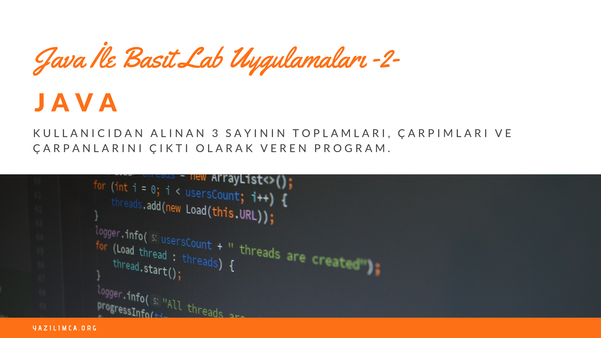 Java Laboratuvar Uygulamaları 2
